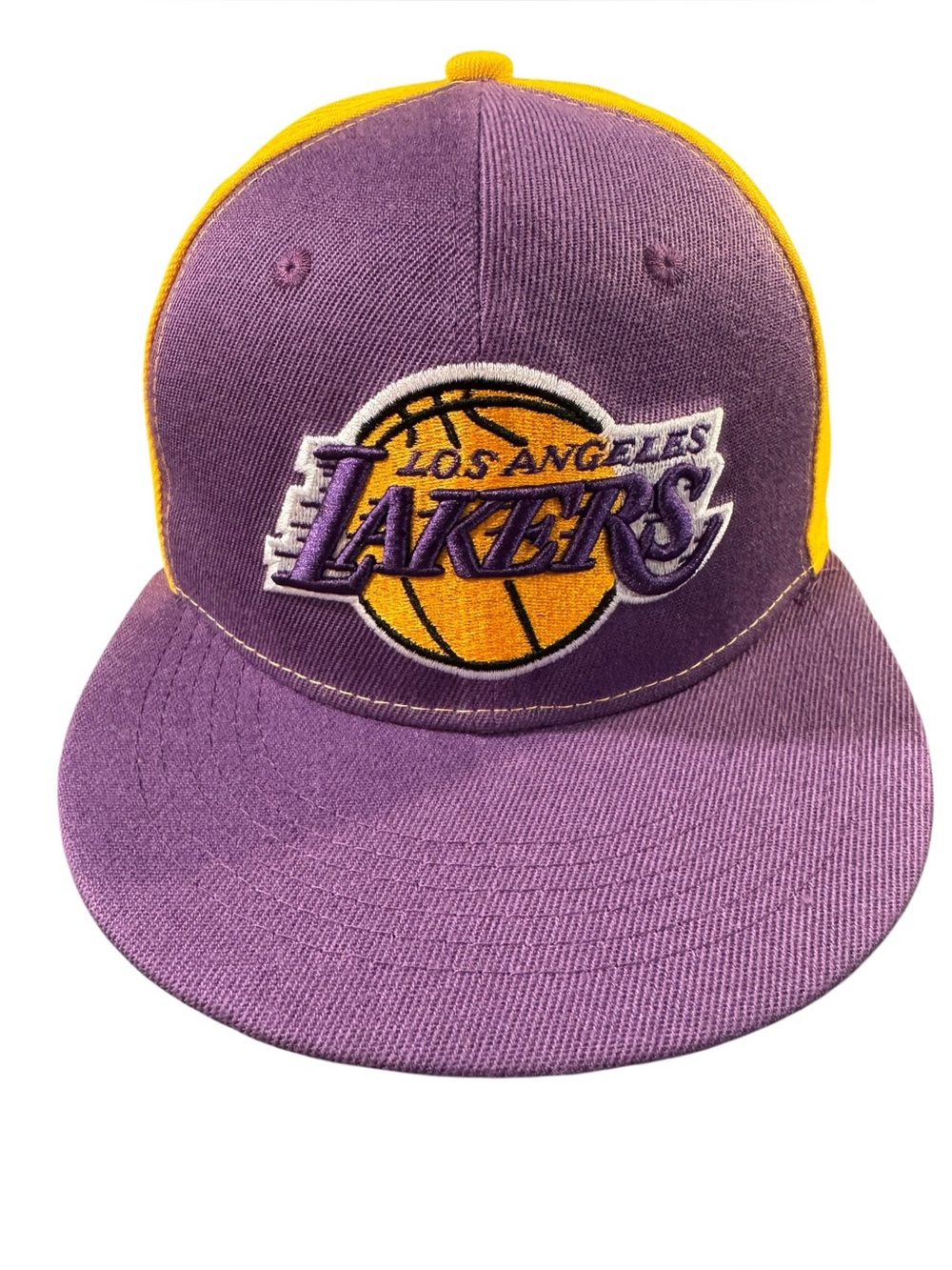 New Era NBA Hardwood Classics - Purple and Gold Los Angeles Lakers Snapback Hat